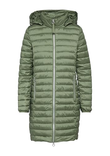 s.Oliver Lange Steppjacke mit abnehmbarer Kapuze – Ansicht 4