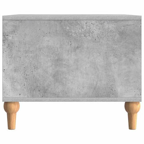 Table basse gris béton avec rangement pour éliminer le désordre du salon - 7