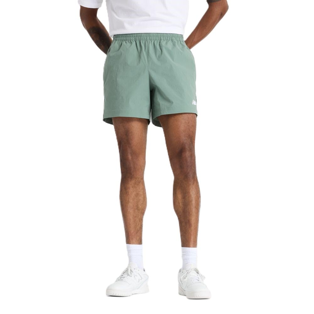 New Balance Mens Athletics Stretch Woven Short 5