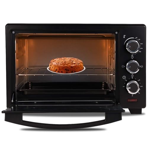 Image of IBELL Oven Toaster Grill OTG, 19 Litre, 1500W, Adjustable Temperature & Timer, Auto Cut-off, 2 Year Warranty, EO19LG (Black)