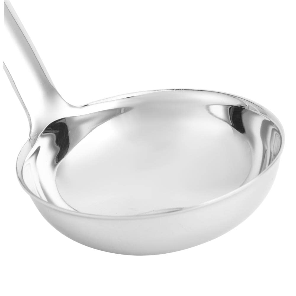 Mestolo Da Zuppa In Acciaio Inox | Manico Lungo Per Cucina E Giardino - Foto 12