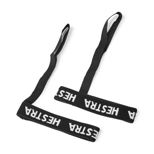 Hestra Men's Elastic Wrist Handcuff Leashes for Skiing & Snowboarding, Adjustable Glove Strap Accessories, Fits Narrow Sizes 8-11 (100/17 mm)