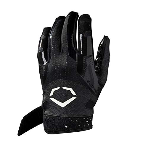 EvoShield Gant de Football Américain Burst Noir Enfant