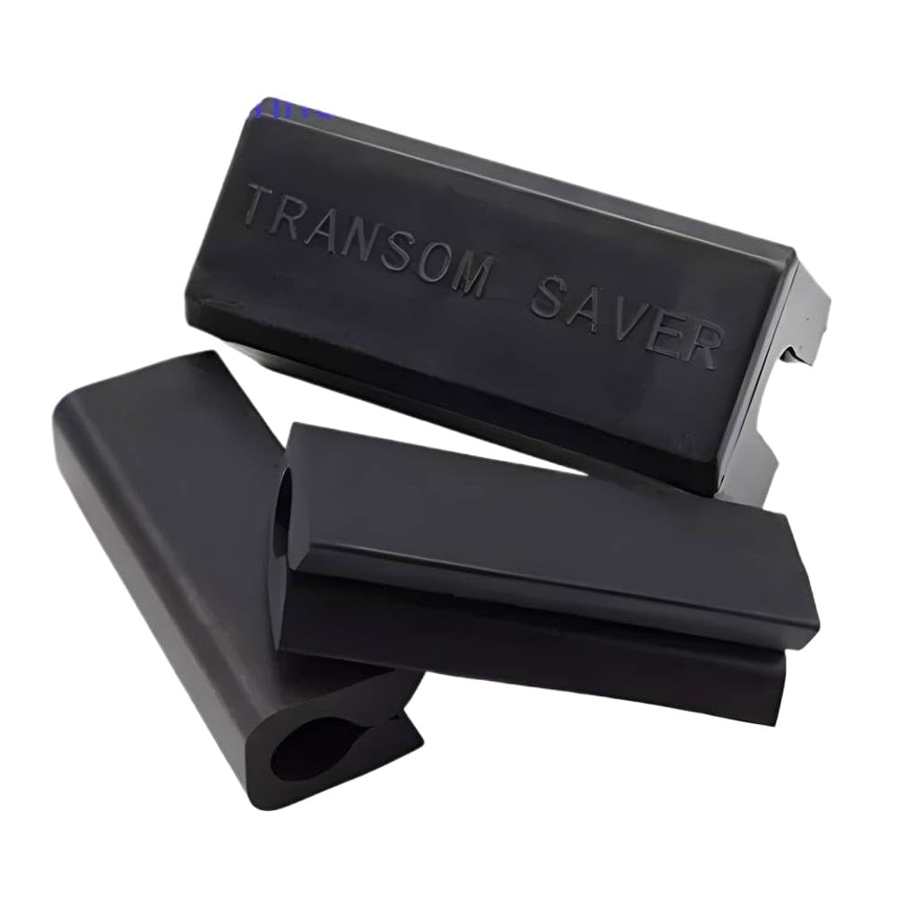 Transom Saver Support and Trailering Motor Locks for Single Ram Outboard Rubber