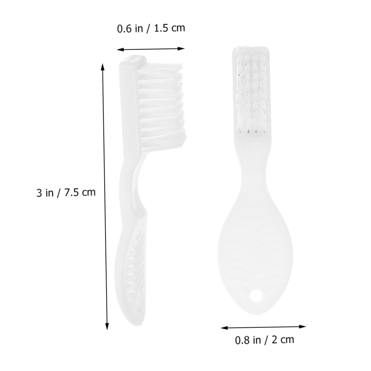 minkissy 30pcs Mini Toothbrush for Prison Use Compact Handle Design for Secure Grip Durable Tooth Essential for Correctional Facilities and Detention Centers