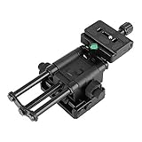  VBESTLIFE Rail Slider de Caméra, Dolly-Slider Stabilisateur Réglage en Alliage d\'Aluminium avec Support de Tête et avec Vis 1/4 et 3/8 Compatible pour caméra Macro DSLR