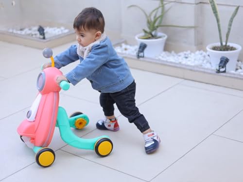 Goyal's Cartoon Baby Adjustable Walker - Music & Rattles - Image 8