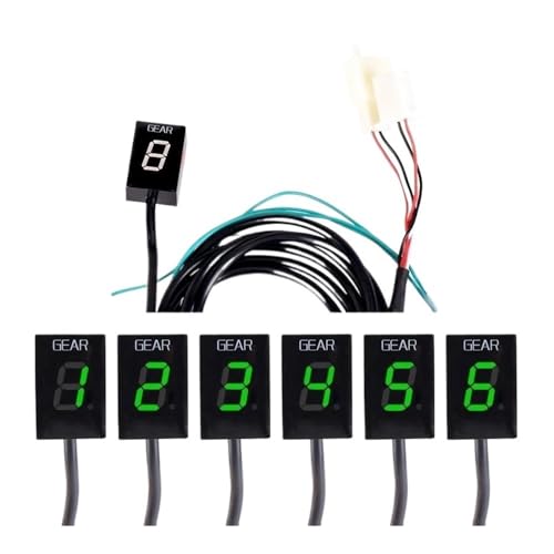 Indicateur de rapport engagé moto CBR900 affichage LED 6 niveaux haute précision - 5