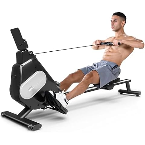 Jupgod Adjustable Magnetic Rowing Machine for Home Cover