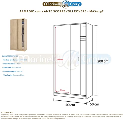MarinelliGroup Armadio guardaroba asta