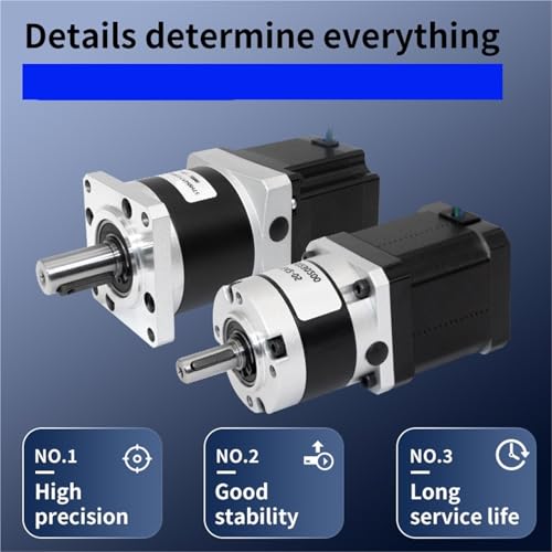 Motor paso a paso Nema17 con reductor planetario de precision ratio 1:100 5