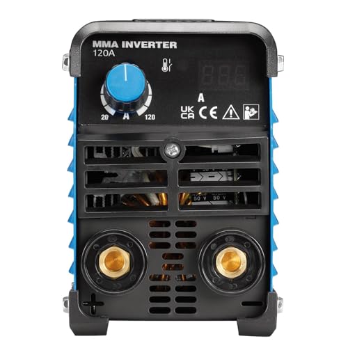 Draper 70042 Storm Force MMA Inverter Welder, 120A, Blue, One Size 2 Draper 70042 Storm Force MMA Inverter Welder, 120A, Blue, One Size - Image 2
