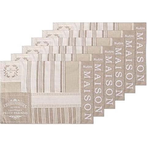 Tischset aus 100% Baumwolle in vers. Designs Cover