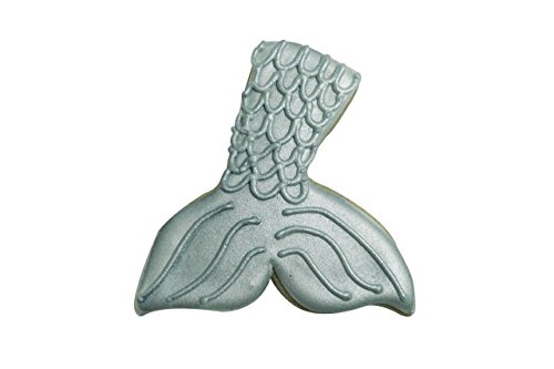 Ncs Mermaid Tail 3.75", Seashell 3", And Starfish 4" Cookie Cutter Set - 3 Piece - Tinplated Steel - Includes Our Care Instructions #TOP1