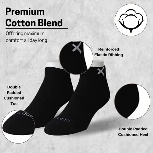 Odd Sox Basix Ankle Socks Men's Women's Athletic Lightweight 3 Pack3