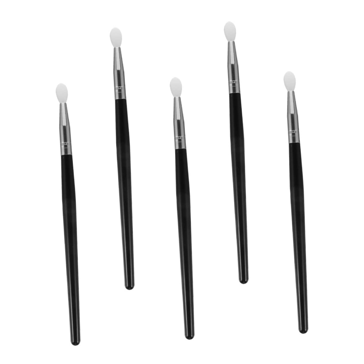 TOVINANNA Essential Makeup Tools 5pcs Silicone Lip Mask Brush Eyeshadow Brush Lipstick Applicator Stylish Versatile Set