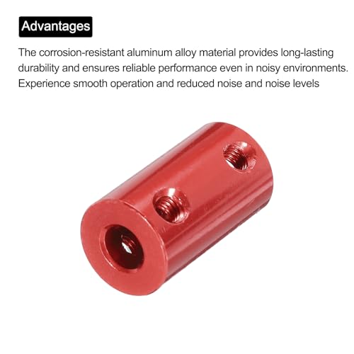 Accouplement rigide 6mm pour corriger le jeu d'axe sur imprimante 3D - 4
