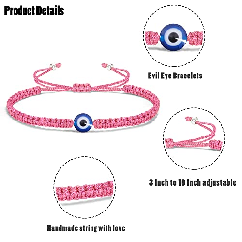 Image of VIBILIA Evil Eye Bracelets for Women Men Friendship Bracelet