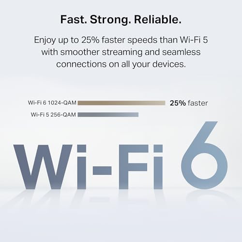 image for TP-Link RE765X AX3000 WiFi 6 Range Extender w/Smart Plug Integrated Pa