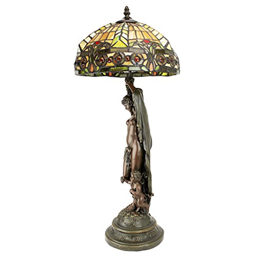 Design Toscano Lucina, Goddess Of Light Stained Glass Lamp #TOP1