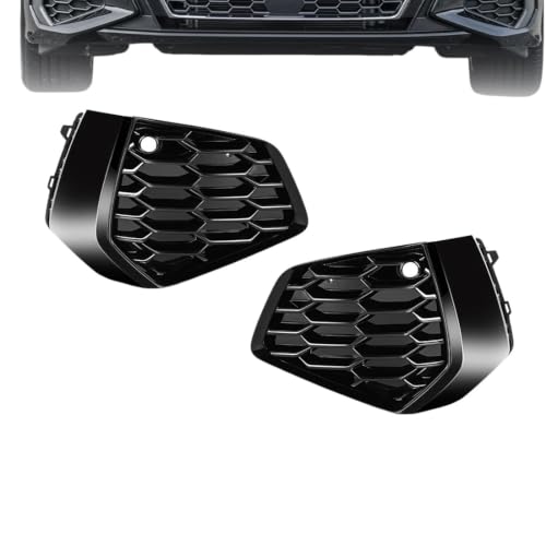 Parrilla hexagonal panal y cubierta antiniebla para parachoques de coche A3 Sline 6