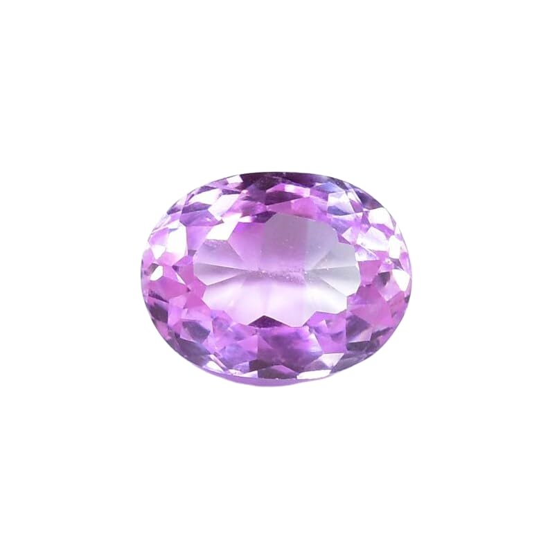 Saphir rose naturel 12x10mm pour remplacer une pierre perdue sur bague