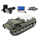 TOYSHOP Ferngesteuertes Auto RC Raupenfahrzeug, 2.4GHz Panzermodell, 1/16 E-1 Fernsteuerung Panzer mit 1 Batterie für Kinder und Erwachsene