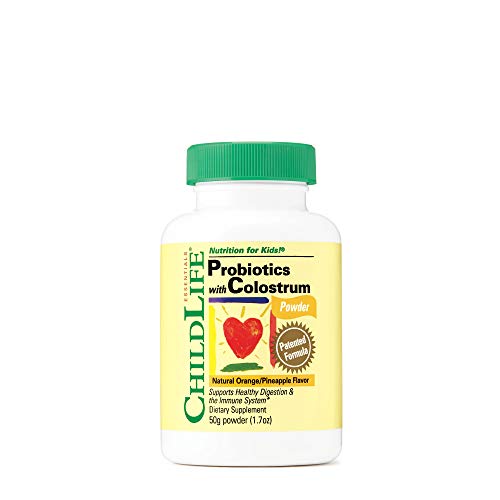 Child Life Colostrum Powder with Probiotics, 50 Gram