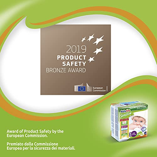 Babylino Sensitive Pannolini Taglia 3, Midi