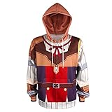 elemental hero shining phoenix enforcer anime Größe: M CoolChange The Rising of The Shield Hero Kapuzenpullover mit Reißverschluss, Rüstung von Raphtalia, Größe: M