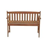 greemotion Bank Borkum akazie, 2-Sitzer aus FSC® zertifiziertem Akazienholz, robuste Gartenbank im Landhaus-Stil, witterungsbeständig und langlebig - 3