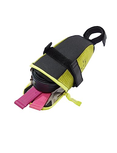 VAUDE Satteltasche Race Light M Luminum, klein und Ultraleicht für Minimalisten, Bright Green