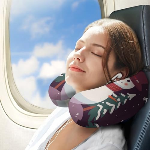 Almohada de viaje espuma viscoelástica 30 cm tamaño único miniatura 3