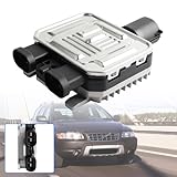 KAVIUS Cooling Fan Control Module Upgraded w/Connector Compatible with Volvo S60 S80 V60 V70 XC60 XC70 Compatible with Evoque Freelander II Compatible with Ford Mondeo Replace OE 940009402 940004204
