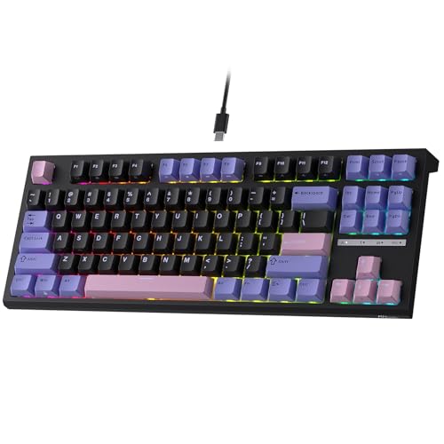 ✨RK  KLUDGE✨メカニカルキーボード ゲーミング ワイヤレス Amazon | RK ROYAL KLUDGE C87 ホール効果式メカニカルゲーミング