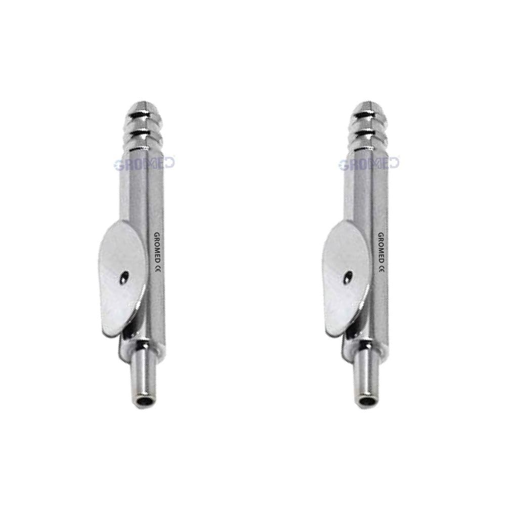 Gromed ENT Suction Tip Adapter with Thumb Control Suction- Pack of 2pcs - ENT Surgery (B0D2L6SSZZ) Amazon Price History, Amazon Price Tracker