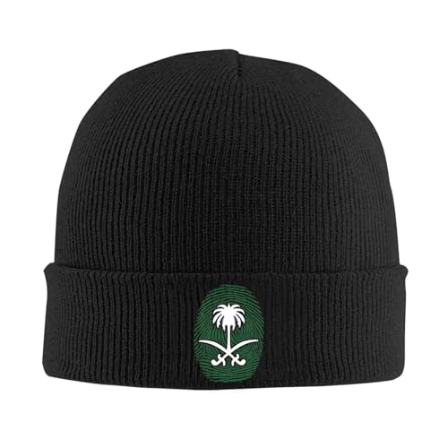 Chapeau Arabie Saoudite contre le froid : bonnet tricot élastique anti-courants d'air hiver