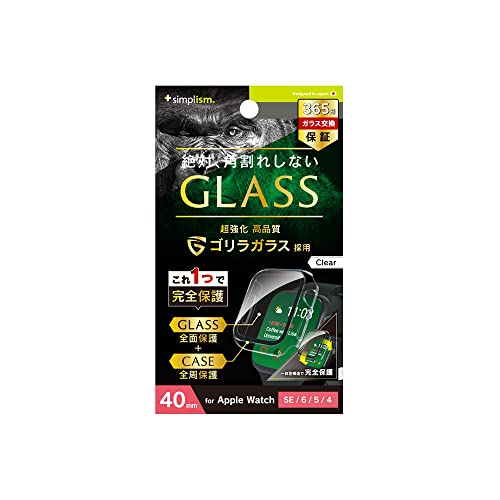 Simplism VvY Apple Watch 40mm SEi2j/ SEi1j / 6 / 5 / 4 SKX KX̌^PCP[X - NA TR-AW2240-GLPC-GOCCL