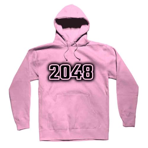 Hoodie 2048 sweat rose pour vos journées chill et sorties urbaines