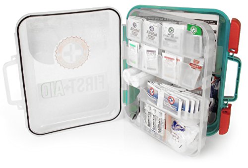 Be Smart Get Prepared First Aid Kit, Red, 326 Piece Set, 1 Count