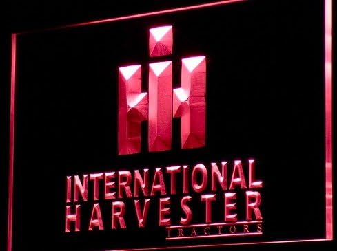 Bayyon International Harvester Tractor Neon Light Sign 12x8Inch