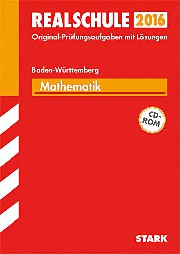 Deutsch Abschlussprüfung Realschule Baden-württemberg Pdf STARK Abschlussprüfung Realschule Baden-Württemberg - Mathematik mit CD