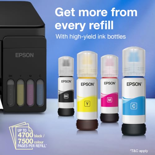Image of Epson EcoTank L3310 (New Launch) InkTank A4 Colour Printer, Scanner, Copier for Home & Office, 5760x1440dpi Resolution, Low Printing Cost at just 9 Paise per Black Print and 33 Paise per Colour Print