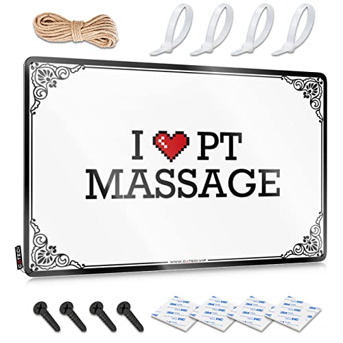 Tin Sign Metal I Love Pt �}�b�T�[�W �u���L�Ŕ� �� ���� �h�A�T�C�� �R�[�q�[�o�[�p (�J���[: �J���[�A�T�C�Y:20X30CM)