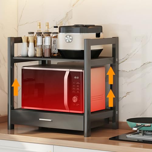 Support de micro-ondes pour un plan de travail de cuisine toujours bien rangé - 3