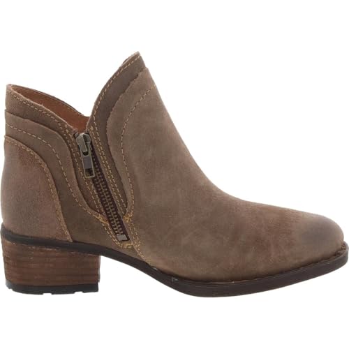 BORN Womens Malta II Zipper Suede Booties2