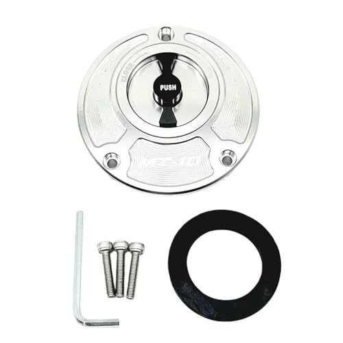 Bouchon de réservoir MT-10 en aluminium CNC taillé dans la masse