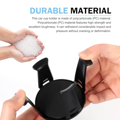 2 Piezas Adaptador para Portavasos de Auto Antideslizante miniatura 3