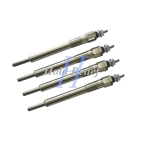 Valves & Parts 4X Glow Plug MD050212 for Mitsubishi Triton Pajero L200 L300 4D55 4D56 12V
