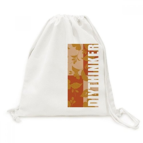 Sac dos cordon toile japonaise fleur jaune voyage original et léger